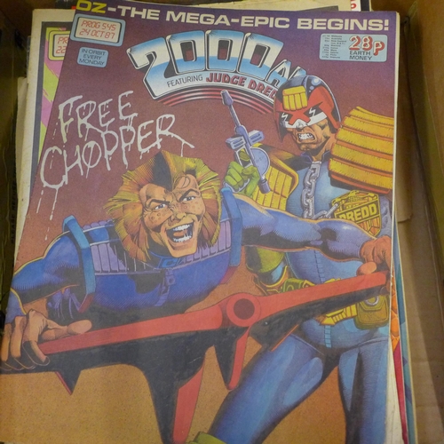 726 - 2000AD comics and Judge Dredd, Rogue Trooper, etc.