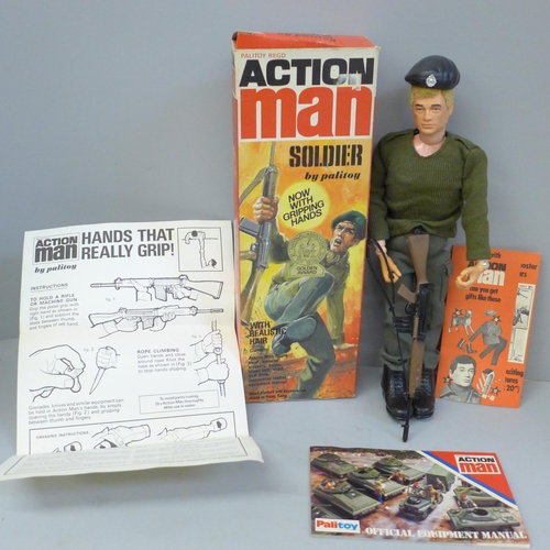 741 - A Palitoy Action Man, Soldier, boxed