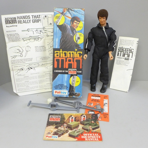 743 - A Palitoy Atomic Man, 1970s, boxed