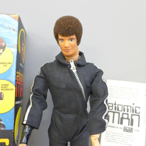 743 - A Palitoy Atomic Man, 1970s, boxed