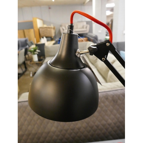 1367 - A black anglepoise lamp