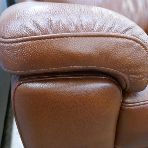 1441 - A Grace Brown Leather Armchair with Power Recline, original RRP £516.66 + VAT (4196-17) *This lot is... 