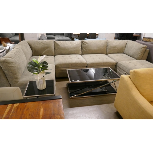 1363 - Tisdale 6Pc Sofa L Grey Modular Sectional, original RRP £1166.66 + VAT (4195-46) * This lot is subje... 