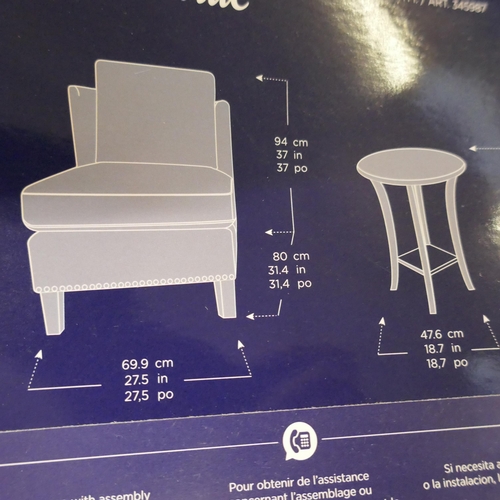 1433 - An Arlo Table & Chair Set , original RRP £249.99 + VAT (4196-33) *This lot is subject to VAT