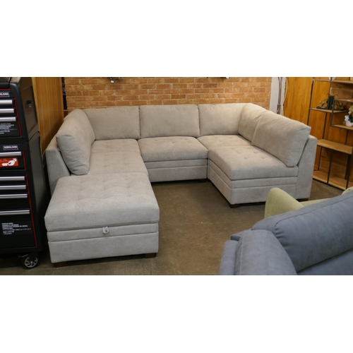 1497 - A Tisdale 6 piece Zipback Sofa  , original RRP £1166.66 + VAT (4196-28) *This lot is subject to VAT