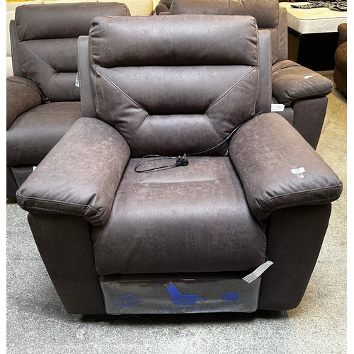 1506 - A Justin Brown electric reclining armchair   , original RRP £499.99 + VAT (4196-4) *This lot is subj... 