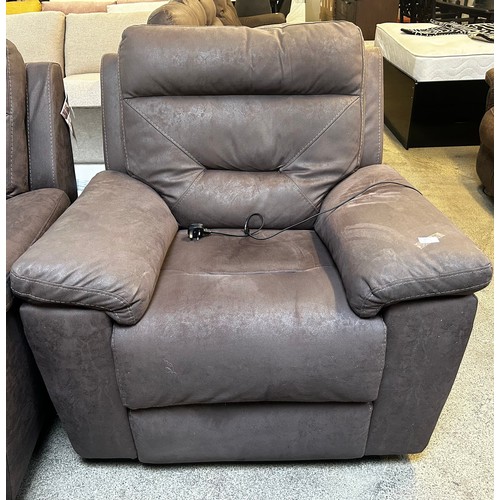 1507 - A Justin Brown electric reclining armchair, original RRP £499.99 + VAT (4196-5) *This lot is subject... 