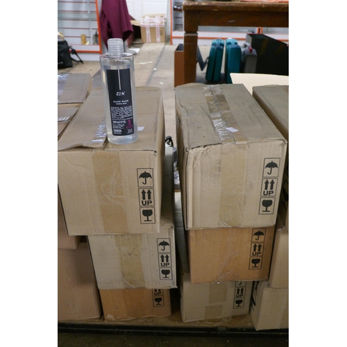 2477 - 6 Boxes of 18 Zenith Zen handwash bottles