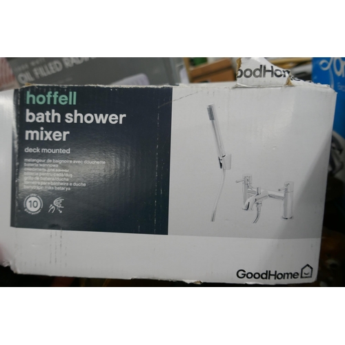 2498 - Two Goodhome Hoffell bath/shower mixer taps