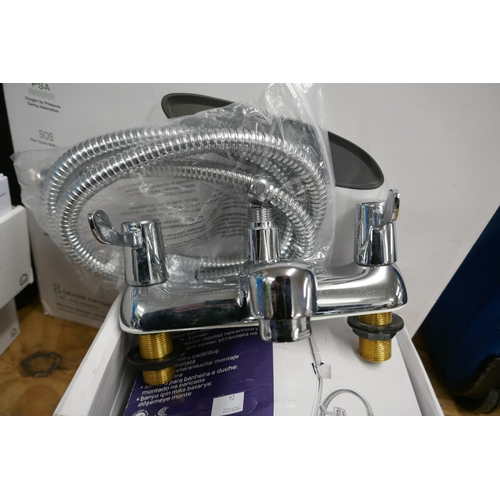 2501 - Two Goodhome Netley shower mixer taps