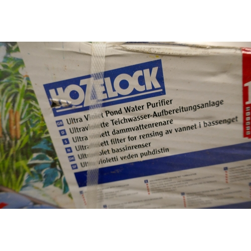 2511 - A Hozelock ultra violet pond water purifier