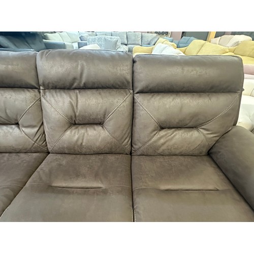 1536 - A Justin Brown 3 Seater Power Recliner sofa , original RRP £999.99 + VAT (4196-8) *This lot is subje... 