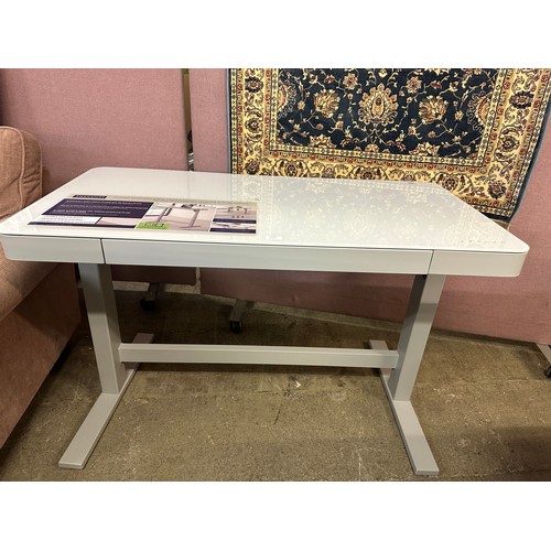 1524 - Tresanti Adjustable Tech Desk - White, original RRP £249.99 + VAT (4195-6) * This lot is subject to ... 