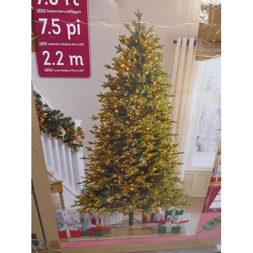 1578 - Led Tree 7.5Ft  original RRP £416.66 + VAT (4195-11) - contents not checked * This lot is subject to... 