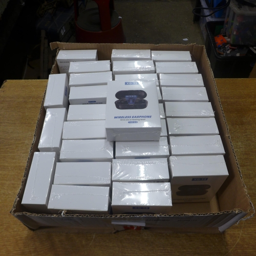 2101 - A box of 40 - A65 True wireless headsets