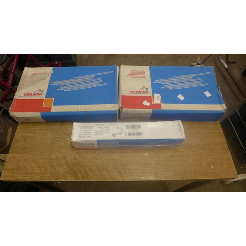 2009 - 7 Packs of Oerlikon welding electrodes (240 pieces per pack)