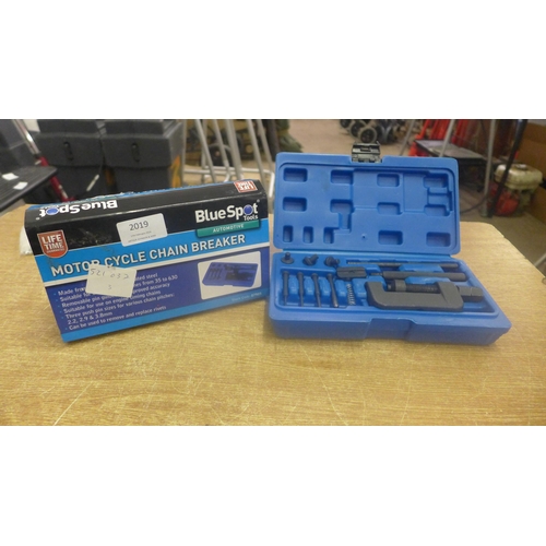 2019 - A Blue Spot automotive motorcycle chain breaker tool kit