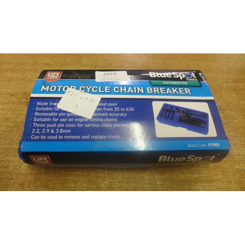 2019 - A Blue Spot automotive motorcycle chain breaker tool kit