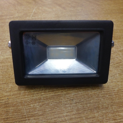 2118 - 3 Smartware LED external 10w slim floodlights - sealed