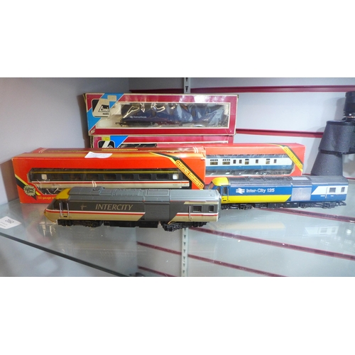 2162 - A quantity of model trains - various brands including Lima Models and Hornby Railways