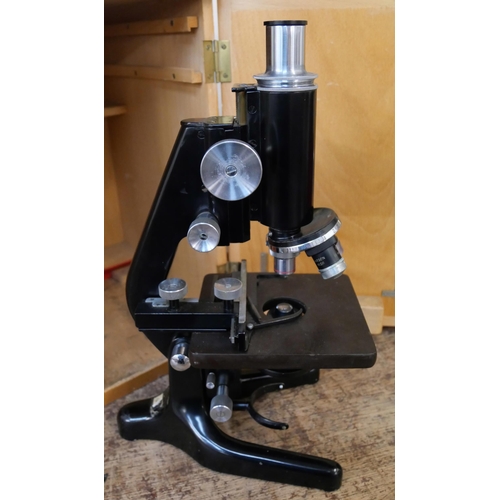 386 - A cased Watson microscope