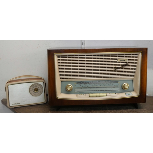 393 - Two 1960's radios