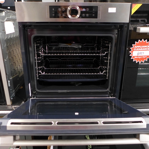 3193 - Bosch Series 8 Multifunction Single Oven H595xW595xD548, model no -HBG674BS1B, Original RRP £732.5 i... 