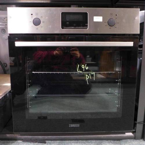 3200 - Zanussi  Single Multifunction Oven H589xW594xD568, model no -ZOHNX3X1, Original RRP £265.83 inc VAT ... 