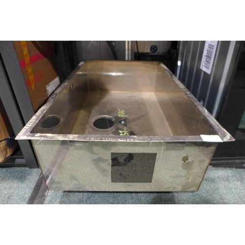 3201 - Trough Style Stainless Steel Sink (425-137) * This lot is subject to VAT