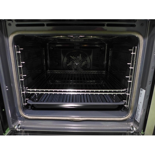 3212 - AEG Multifunction Pyrolytic Single Steam Oven H594xW595xD567, model no -BPS355020M, Original RRP £71... 