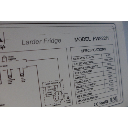 3219 - CDA Integrated Tower Fridge  H1772xW540xD540, model no -FW822, Original RRP £513.33 inc VAT (425-23)... 