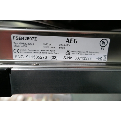 3230 - AEG Fully Integrated Dishwasher H818xW596xD550, model no -FSB42607Z, Original RRP £382.50 inc VAT (4... 