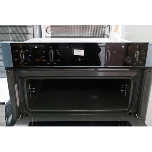 3233 - Neff N50 Built In Double Oven  H888xW594xD550 - Model U1ACE2HN0B, Original RRP £699.17 inc VAT (425-... 