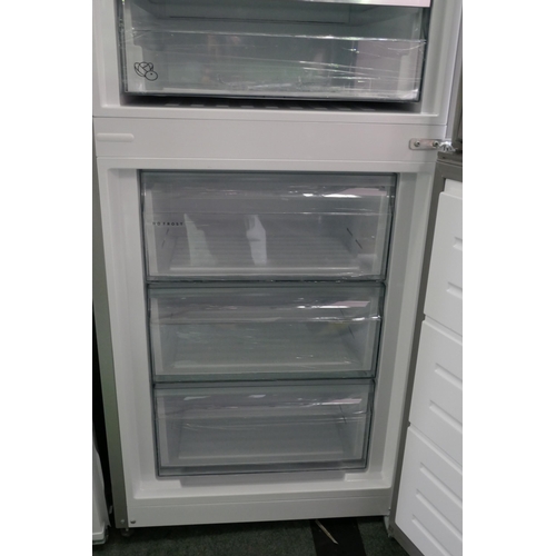 3235 - AEG Freestanding 60/40 Fridge Freezer Dinted Door (Frost Free)  - Model RCB632E2MX H1860xW595xD650, ... 