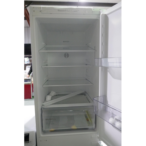 3242 - Bosch 70/30 Fridge Freezer - Frost Free - Model KIN86NSF0G, H1772xW541xD458, Original RRP £824.17 in... 