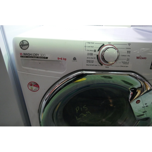 3243 - Hoover H-Wash/Dry 300 Freestanding Washer Dryer (9+6kg) H850xW600xD520, model no -H3DS 4965DACE, Ori... 