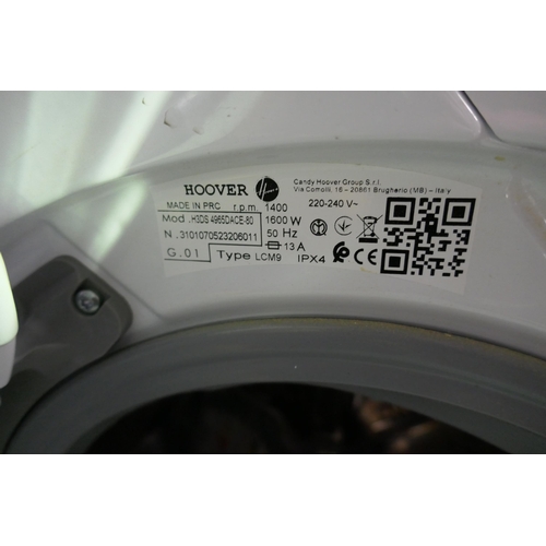 3243 - Hoover H-Wash/Dry 300 Freestanding Washer Dryer (9+6kg) H850xW600xD520, model no -H3DS 4965DACE, Ori... 