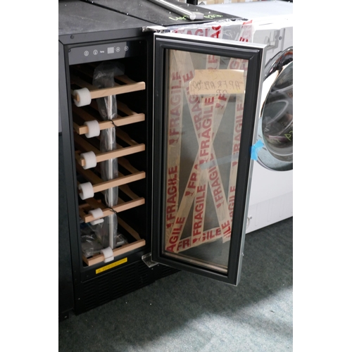 3254 - Viceroy Under Counter 30cm Wine Cooler - Broken Glass Door - H870xW295xD570, model no -WRWC30SS, Ori... 