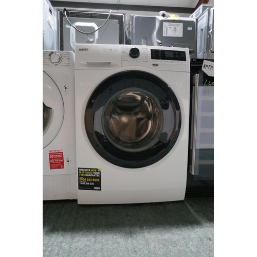 3256 - Zanussi Freestanding Washing Machine (10kg) - Model ZWF142F1DG, (H847xW597xD658), original RRP £374.... 