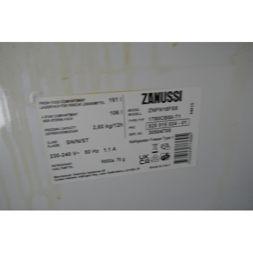 3258 - Zanussi 50/50 Fridge Freezer - Low Frost - Damaged/Heavily Used -  (4194-98) *This lot is subject to... 