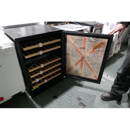 3264 - Viceroy 60cm Wine Cooler, ( Damaged Glass Door) (4194-219) *This lot is subject to VAT