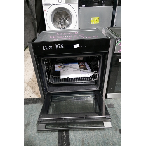 3275 - Neff N70 Single Multifunction Pyrolytic Oven - Slide & Hide (Door Requires Attention) Model B54CR70G... 