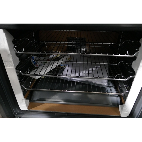 3276 - Neff N50 Built In Pyrolytic Double Oven - Broken Door/ Missing Shelves - Model U2ACM7HGOB, (H888xW59... 