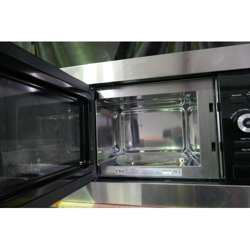 3295 - CDA  Wall Microwave H382xW595xD300, model no -VM550SS, Original RRP £215.83 inc VAT (425-159) * This... 