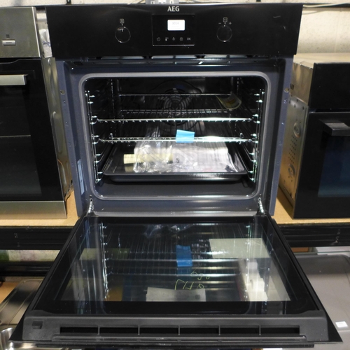 3014 - AEG Single Multifunction Oven - model BEB335061B,  H589xW594xD568, Original RRP £457.50 inc VAT (425... 