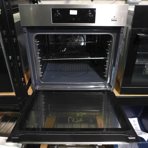 3015 - AEG  Multifunction Steam Oven - Missing Shelves, H594xW595xD567, model no -BES355010M, Original RRP ... 