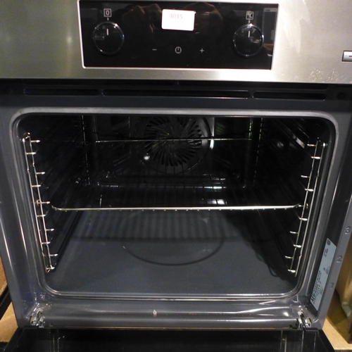 3015 - AEG  Multifunction Steam Oven - Missing Shelves, H594xW595xD567, model no -BES355010M, Original RRP ... 