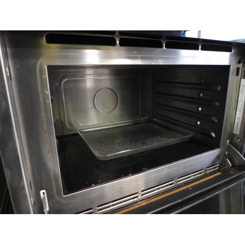 3019 - Neff N70 Built in Microwave - Missing Shelves -  H455xW595xD545, model no -C17UR02N0B, Original RRP ... 