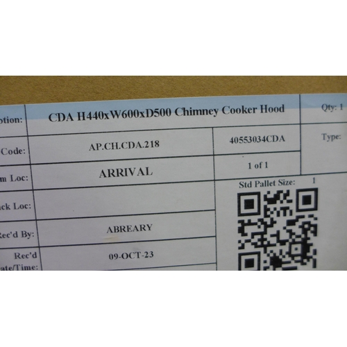 3027 - Three Mixed Cooker Hoods - CDA, Viceroy, Faber (425-74,94,130) * This lot is subject to VAT