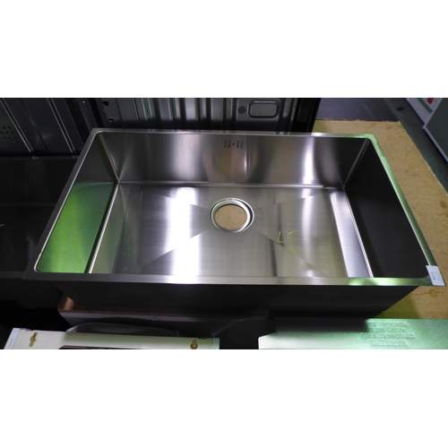 3072 - Idro Extra Large 1.0 Bowl- Stainless Steel Sink, Original RRP £640.00 inc VAT (425-5) * This lot is ... 